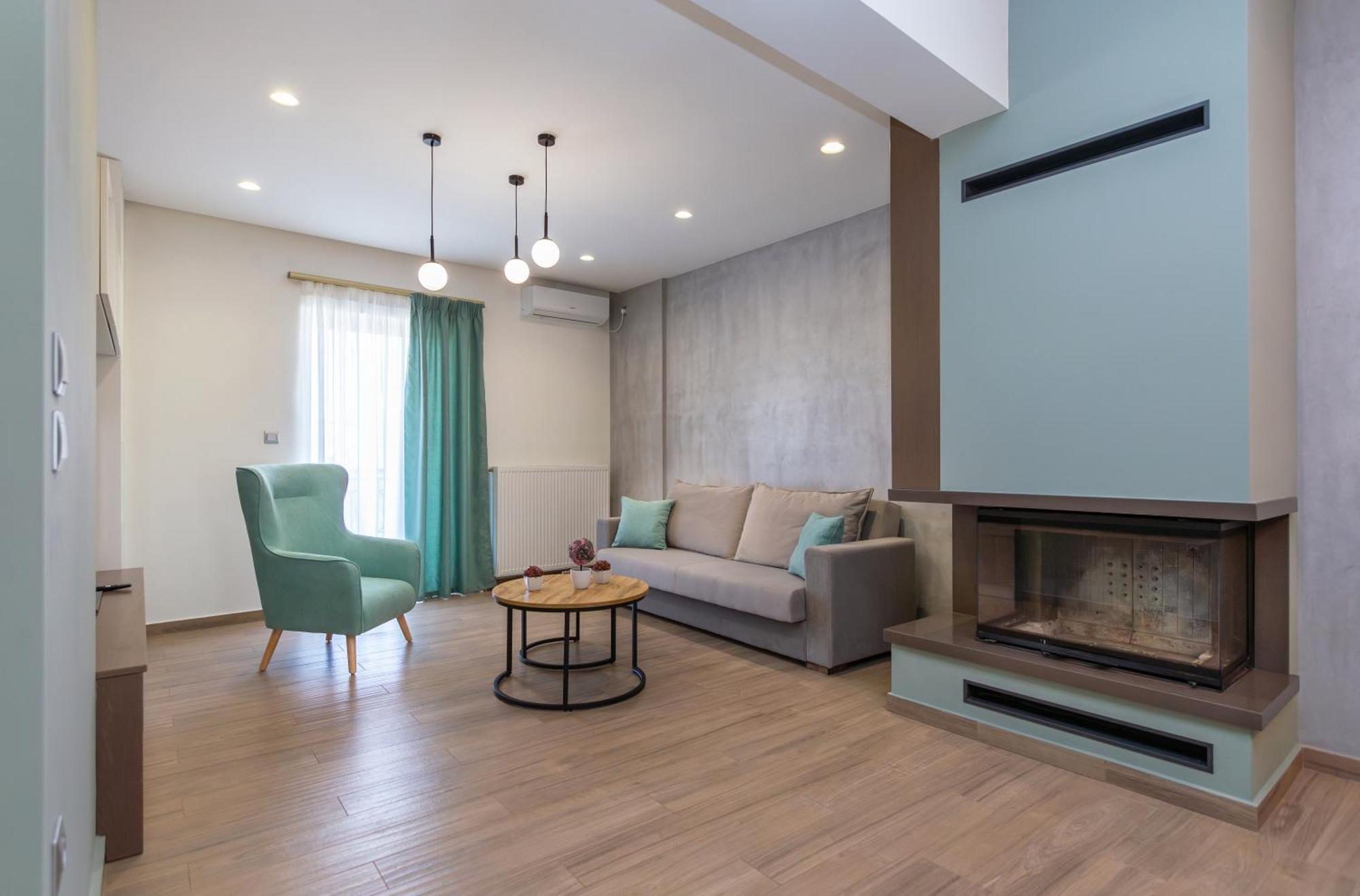 Near Nafpaktos' KiteSurfing beach, Luxurious Penthouse - Άνετο οροφοδιαμέρισμα 65m2 με θέα, κοντά στην παραλία Γριμπόβου Εξωτερικό φωτογραφία
