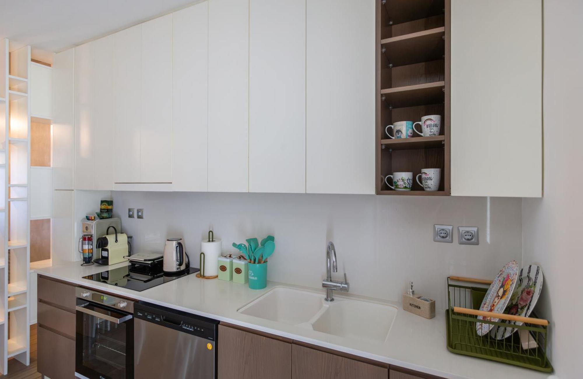 Near Nafpaktos' KiteSurfing beach, Luxurious Penthouse - Άνετο οροφοδιαμέρισμα 65m2 με θέα, κοντά στην παραλία Γριμπόβου Εξωτερικό φωτογραφία